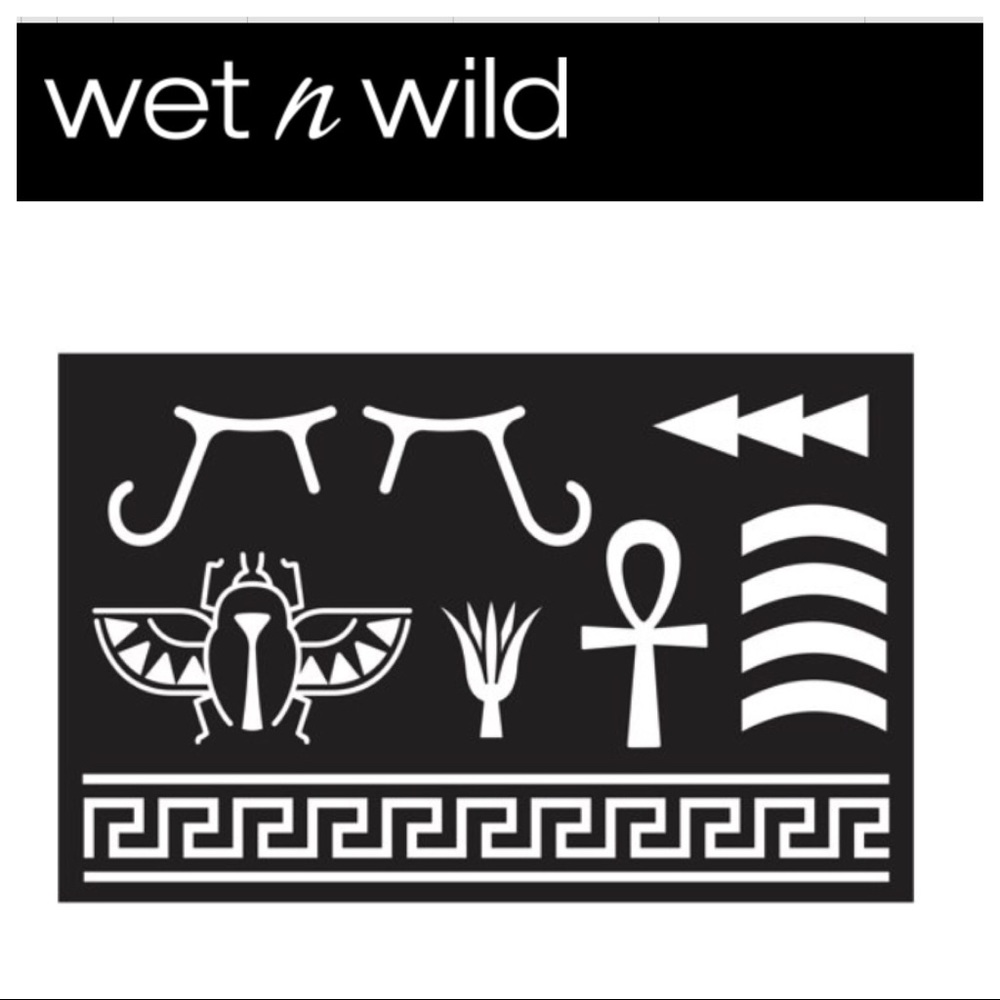 CLEARANCE MAKE OFFER !Wet n wild Fantasy Halloween face Stencils Mummy Maven.NWT